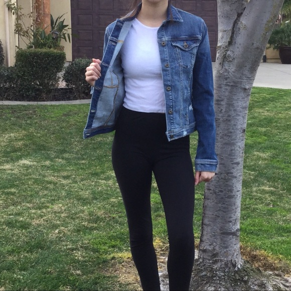 1 Left 🖤 Amora Distressed Jacket - Picture 5 of 8